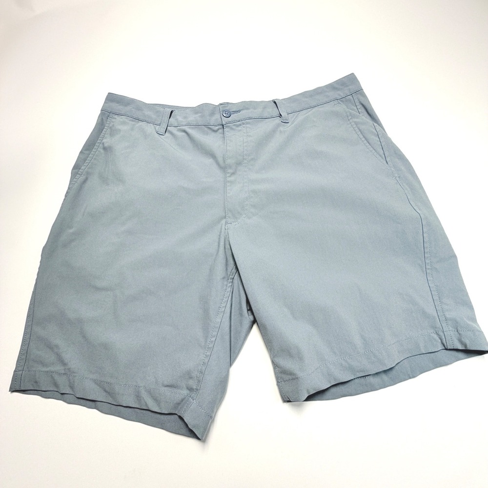 FootJoy Golf Shorts Mens 38 Gray Performance Flat Front 10 Inch